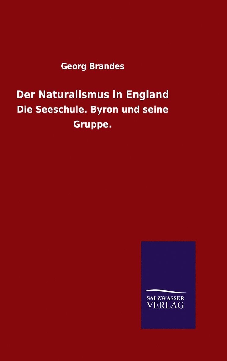 Der Naturalismus in England 1