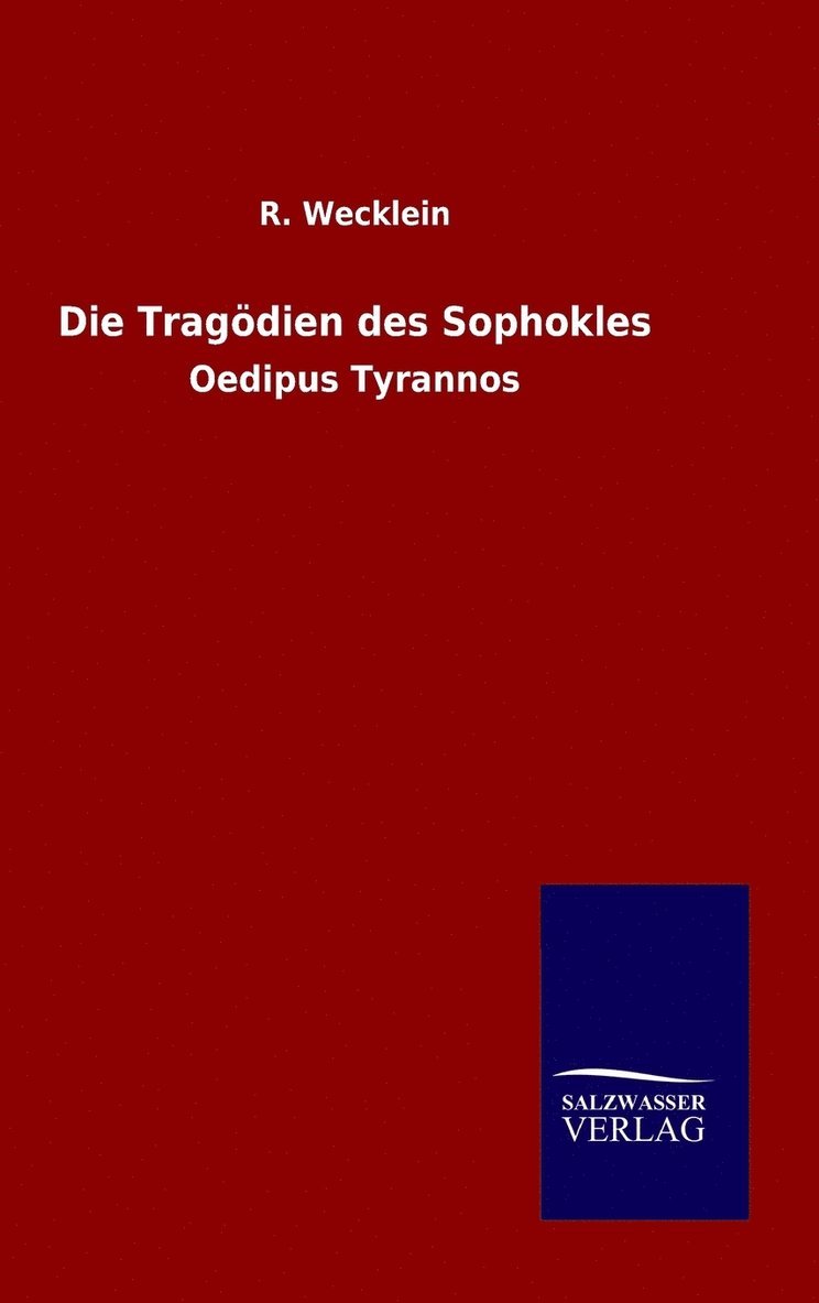 Die Tragdien des Sophokles 1