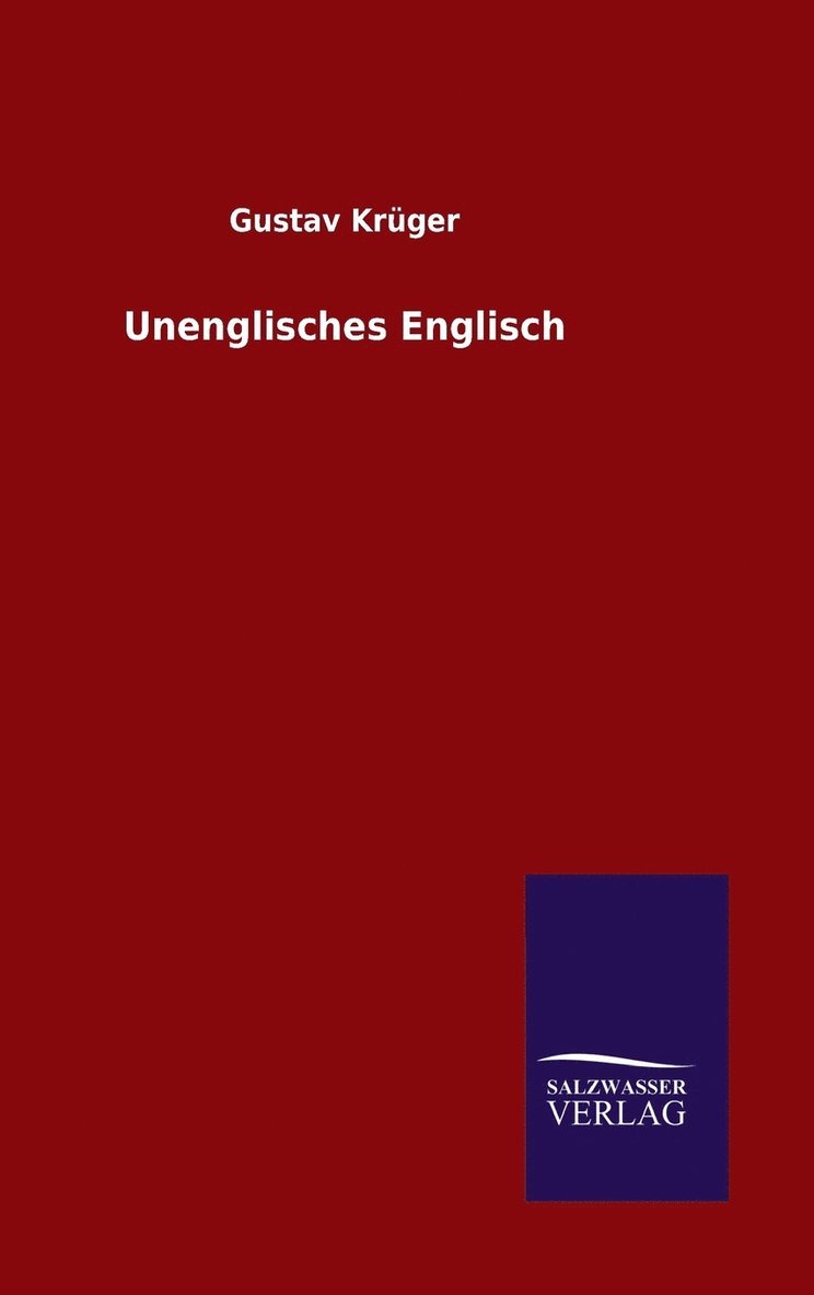 Unenglisches Englisch 1