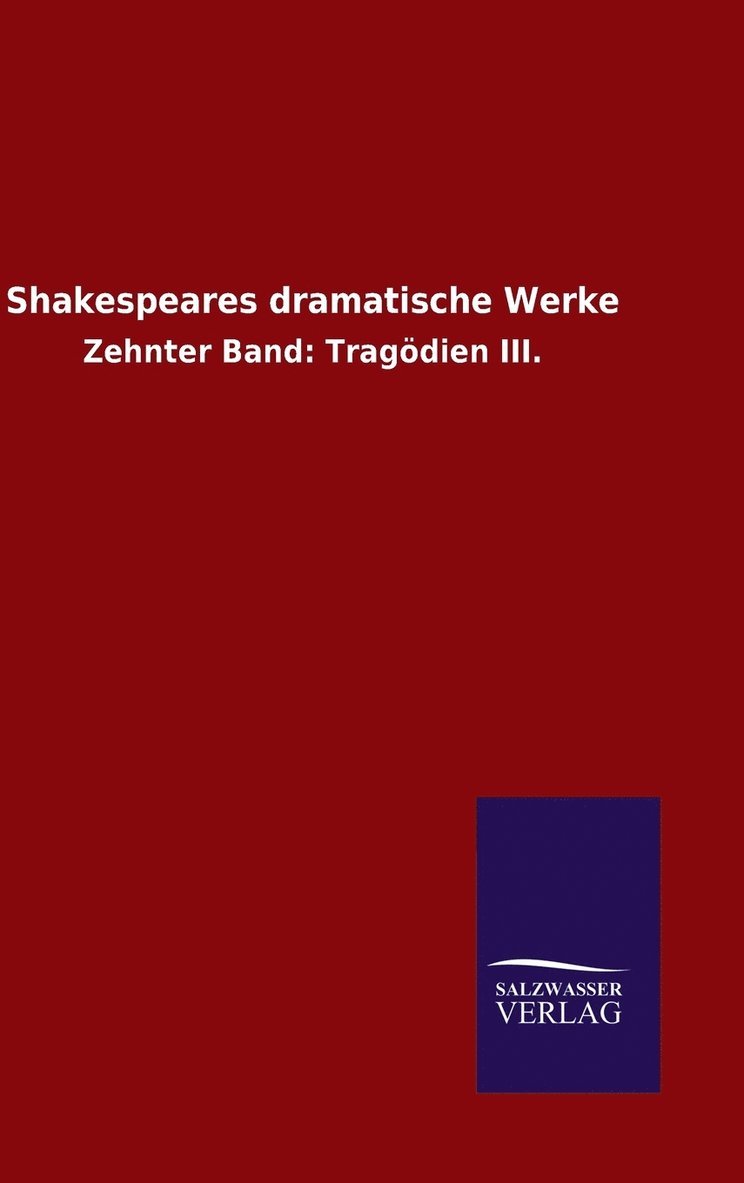 Shakespeares dramatische Werke 1