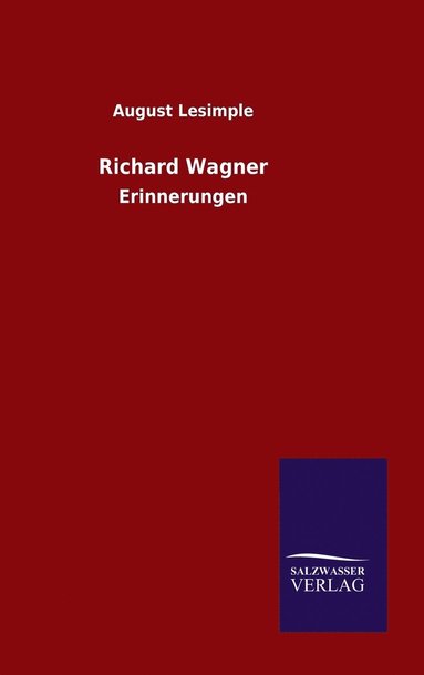 bokomslag Richard Wagner