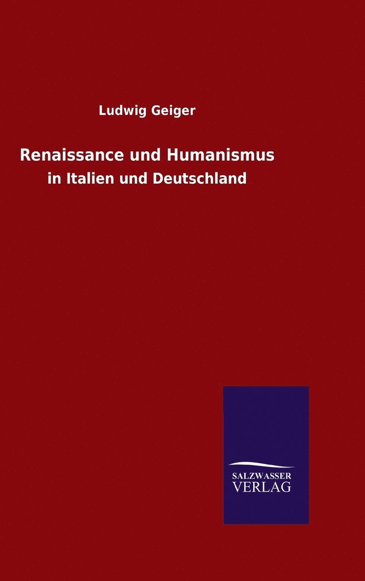 Renaissance und Humanismus 1