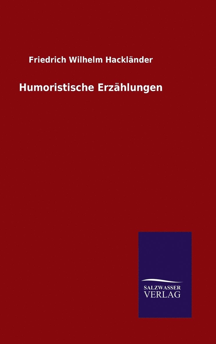 Humoristische Erzhlungen 1