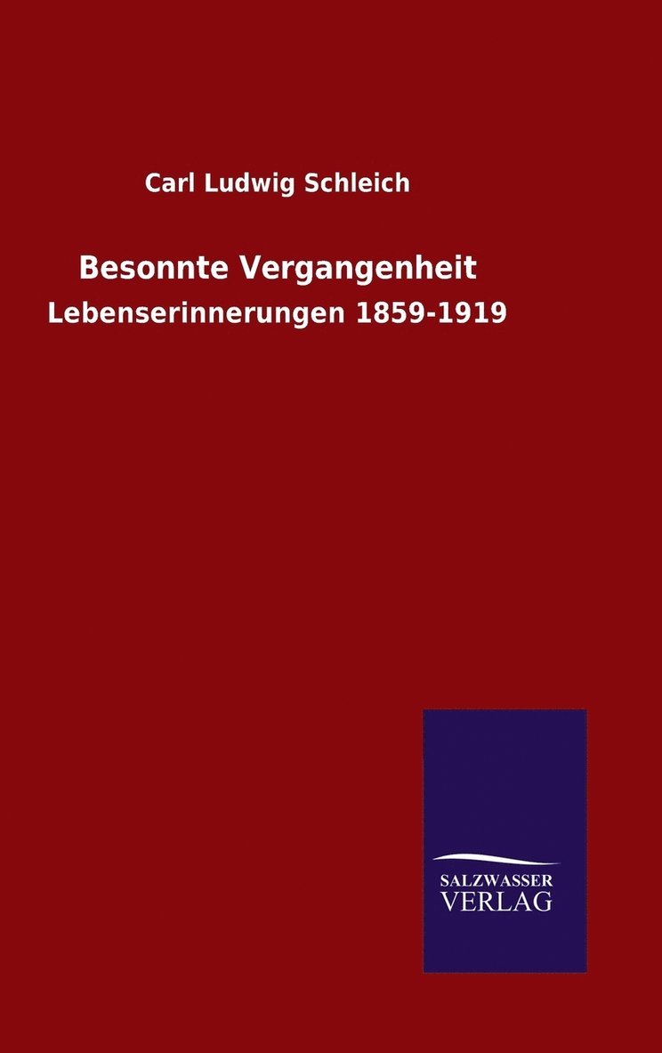 Besonnte Vergangenheit 1