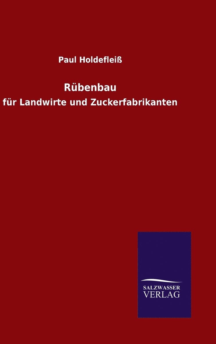 Rübenbau
