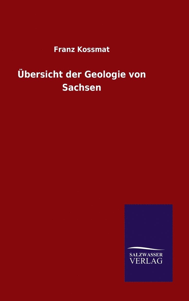 bersicht der Geologie von Sachsen 1