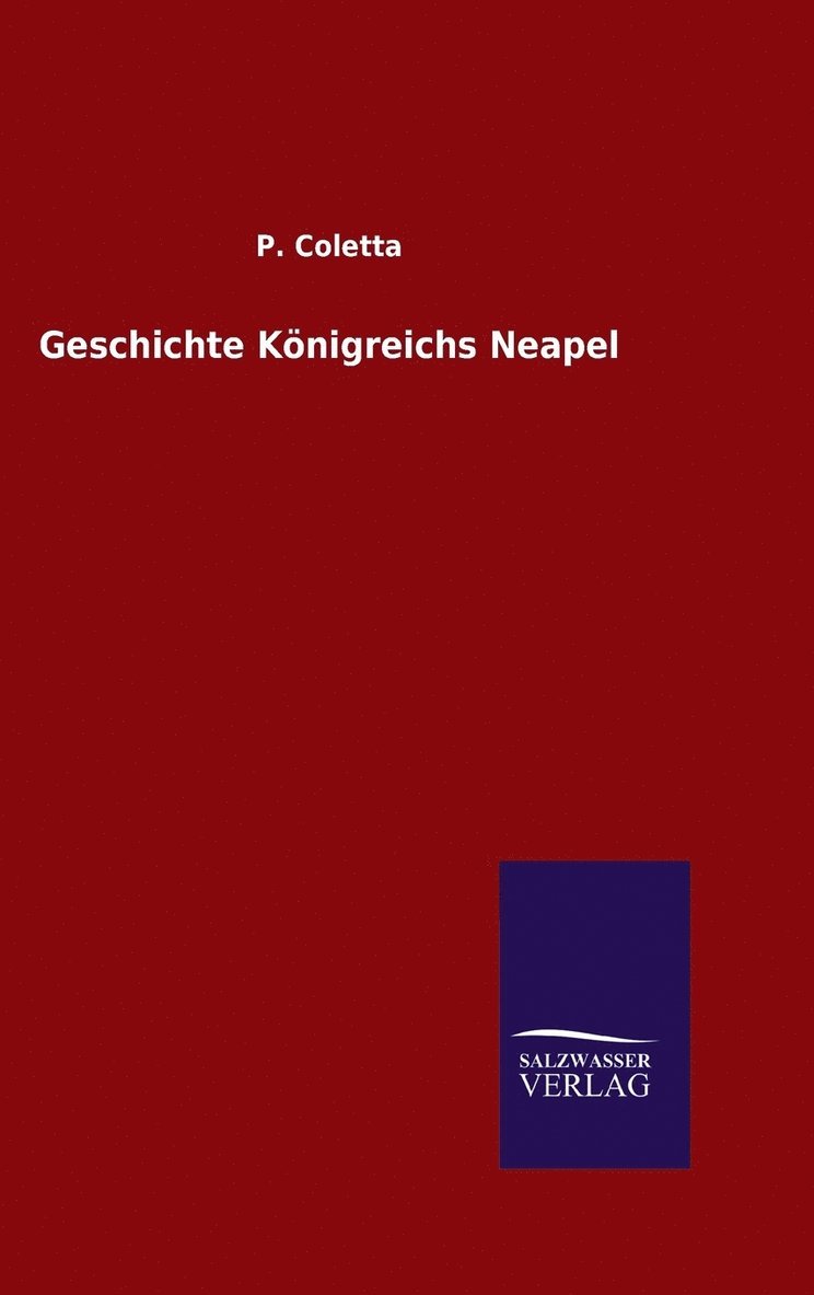 Geschichte Knigreichs Neapel 1