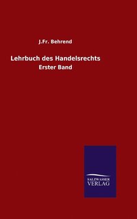 bokomslag Lehrbuch des Handelsrechts