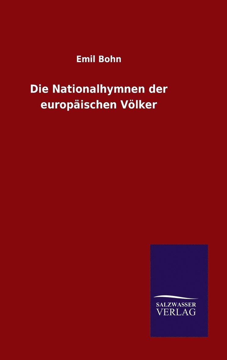 Nationalhymnen der europäischen Völker 1