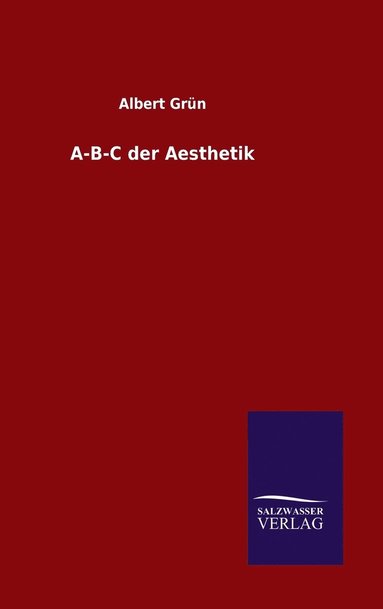 bokomslag A-B-C der Aesthetik