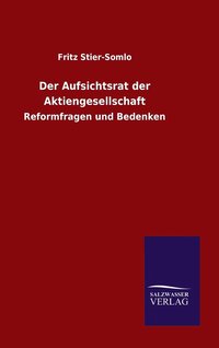 bokomslag Aufsichtsrat der Aktiengesellschaft