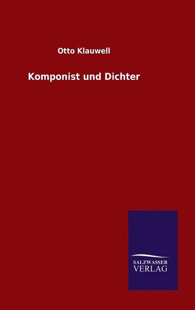 bokomslag Komponist und Dichter