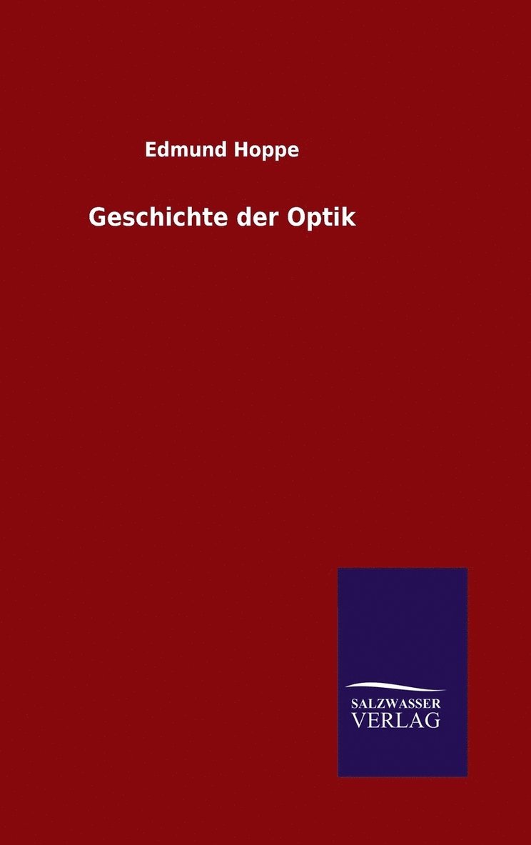 Geschichte der Optik