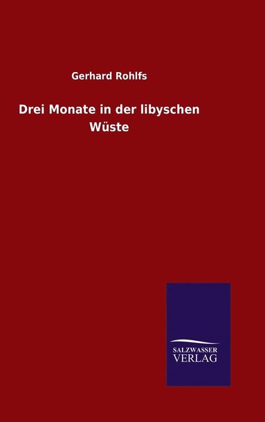 bokomslag Drei Monate in der libyschen Wste