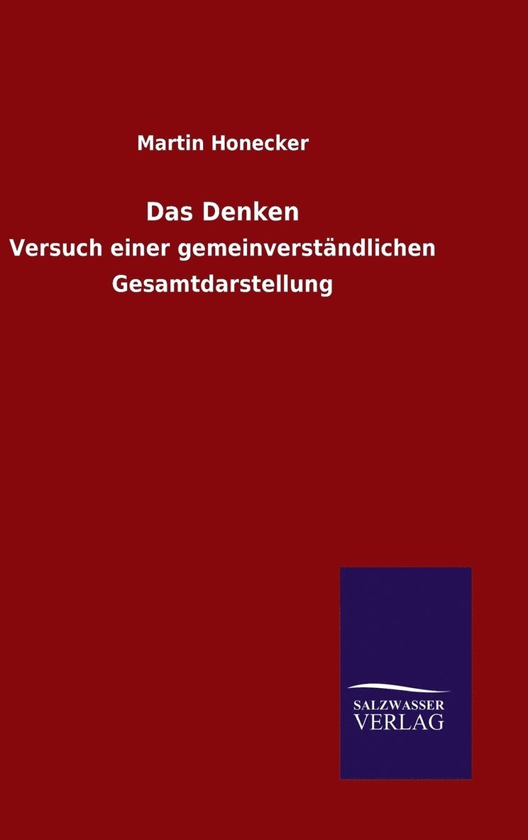 Das Denken 1