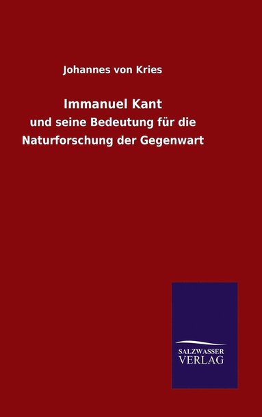 bokomslag Immanuel Kant