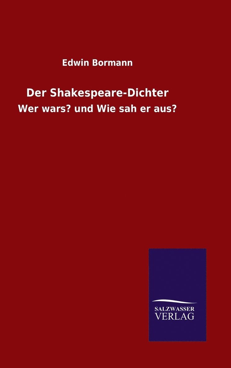 Der Shakespeare-Dichter 1