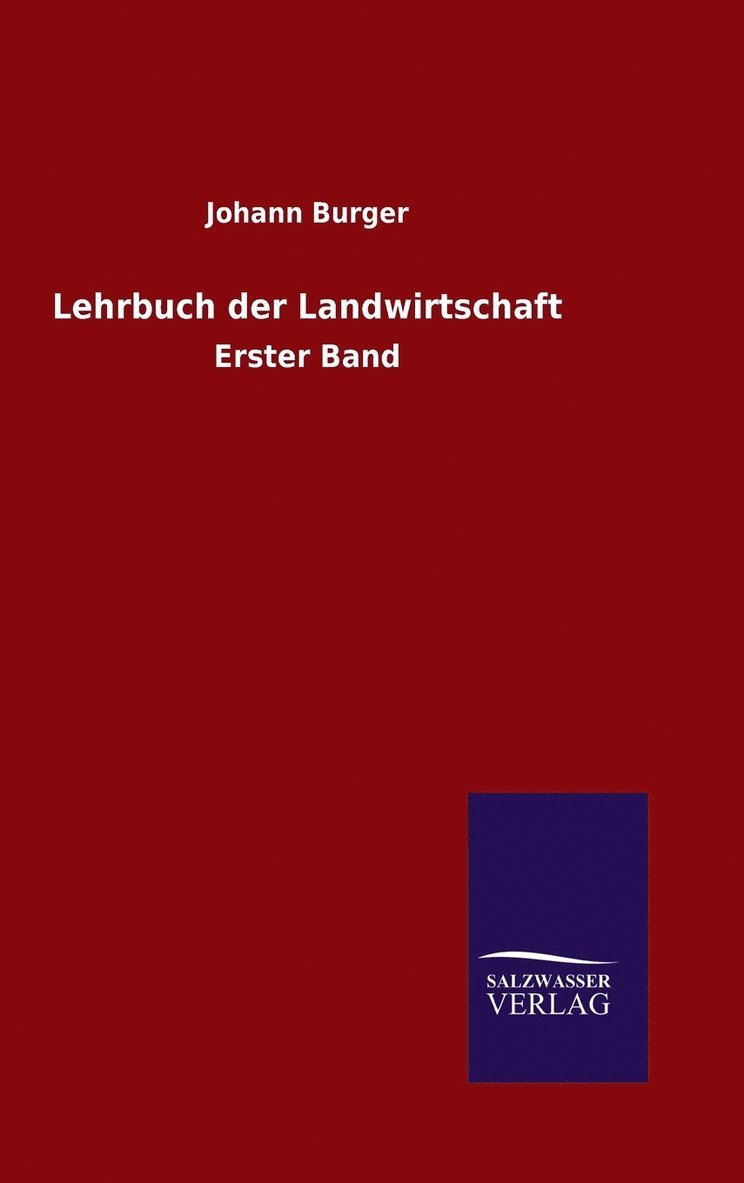 Lehrbuch der Landwirtschaft