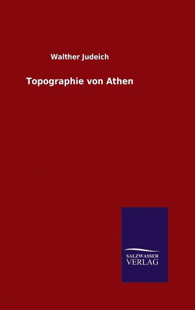 bokomslag Topographie von Athen