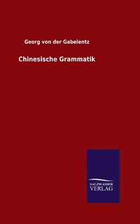 bokomslag Chinesische Grammatik