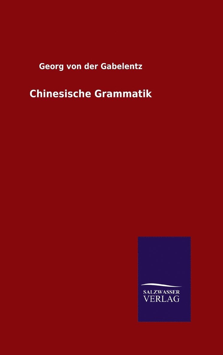 Chinesische Grammatik 1