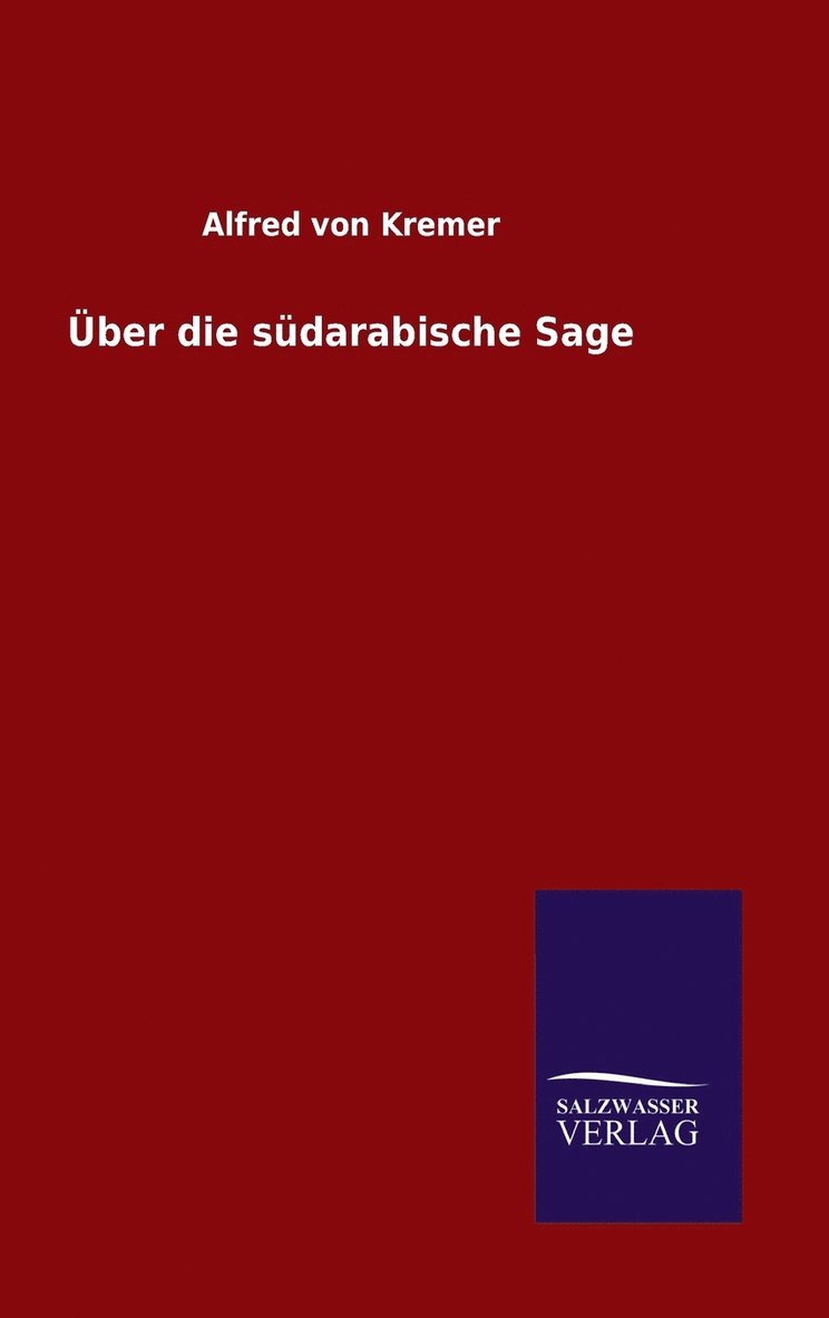 Über die südarabische Sage