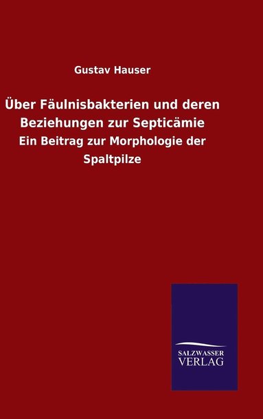 bokomslag ber Fulnisbakterien und deren Beziehungen zur Septicmie