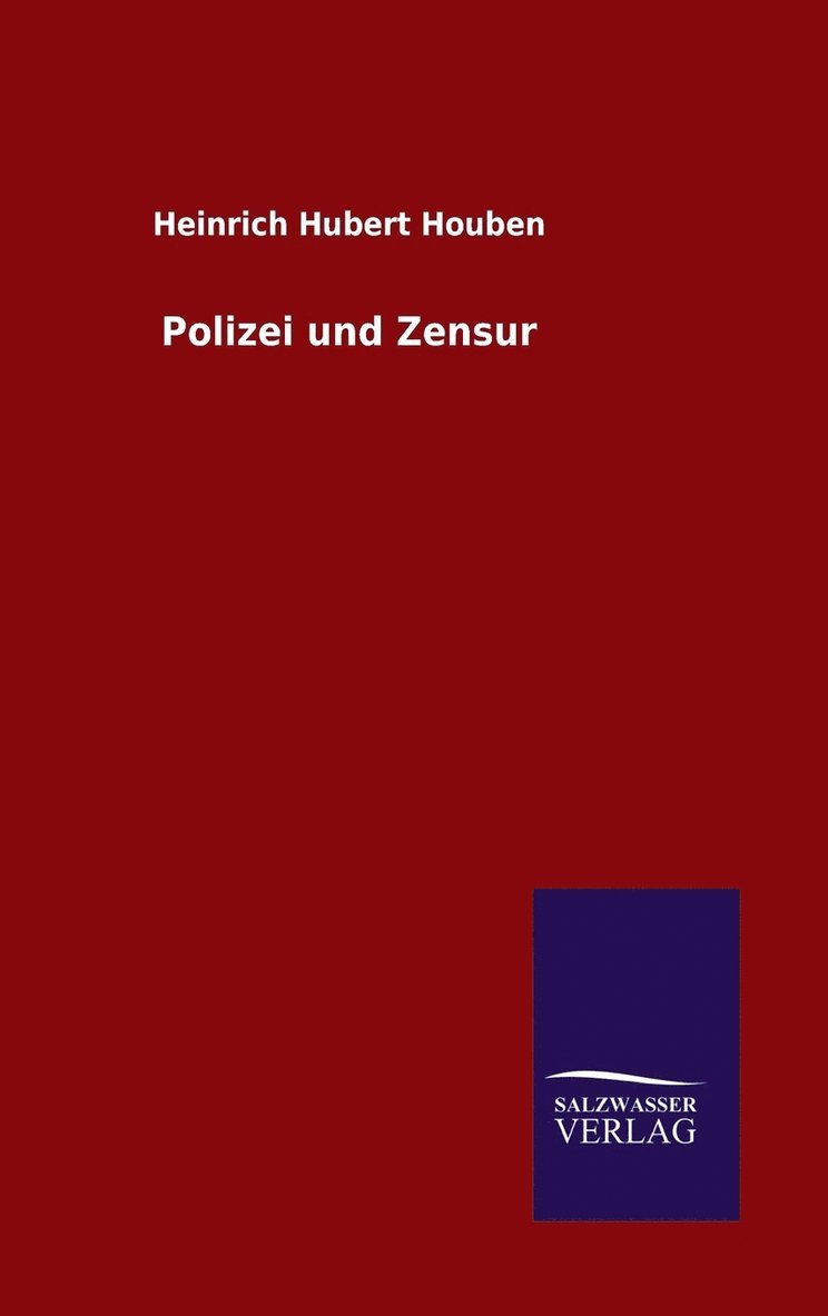 Polizei und Zensur 1