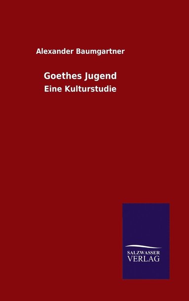 bokomslag Goethes Jugend