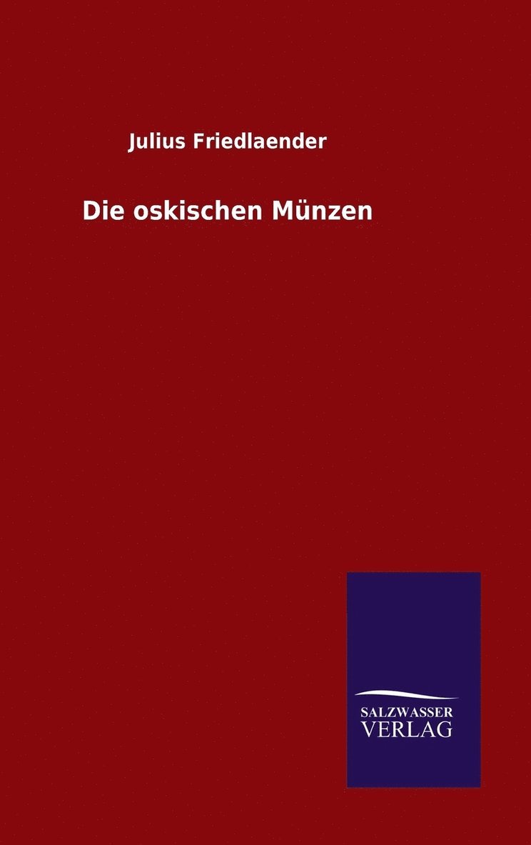 Die oskischen Mnzen 1