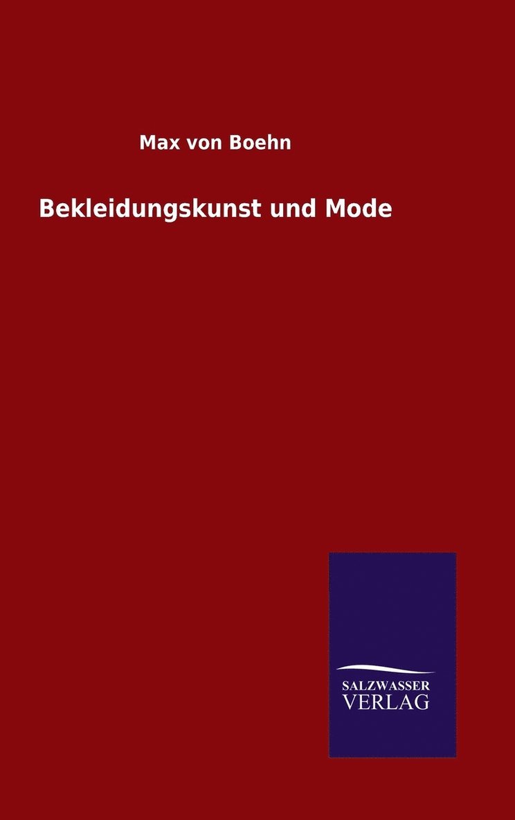 Bekleidungskunst und Mode 1