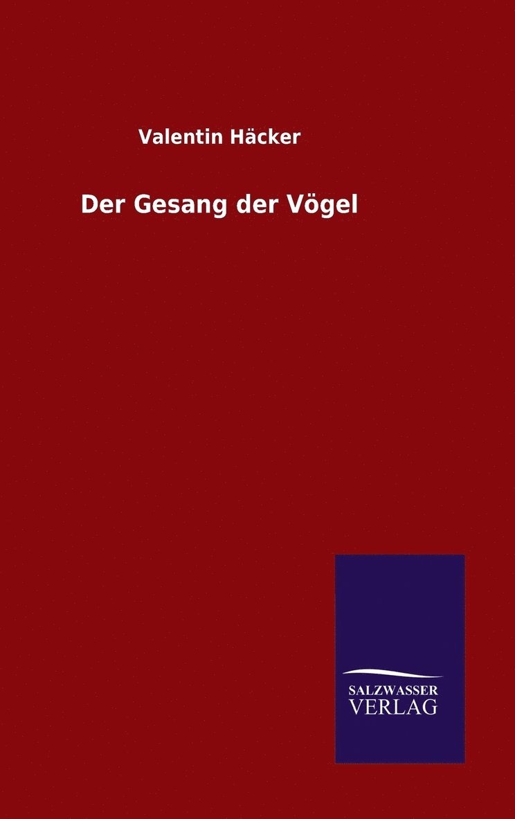 Der Gesang der Vgel 1