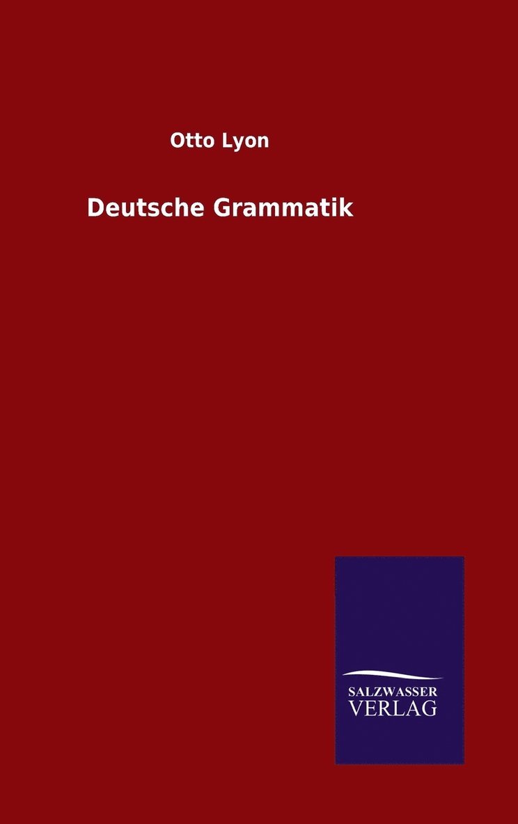 Deutsche Grammatik 1