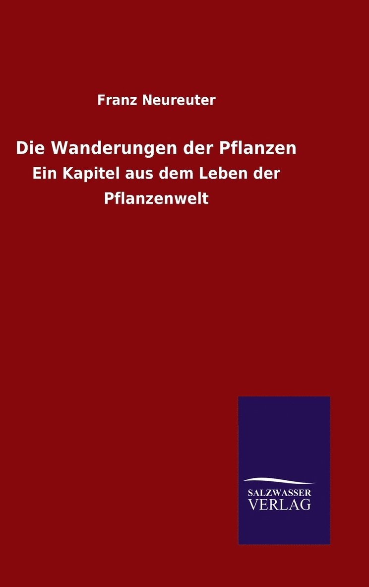 Die Wanderungen der Pflanzen 1