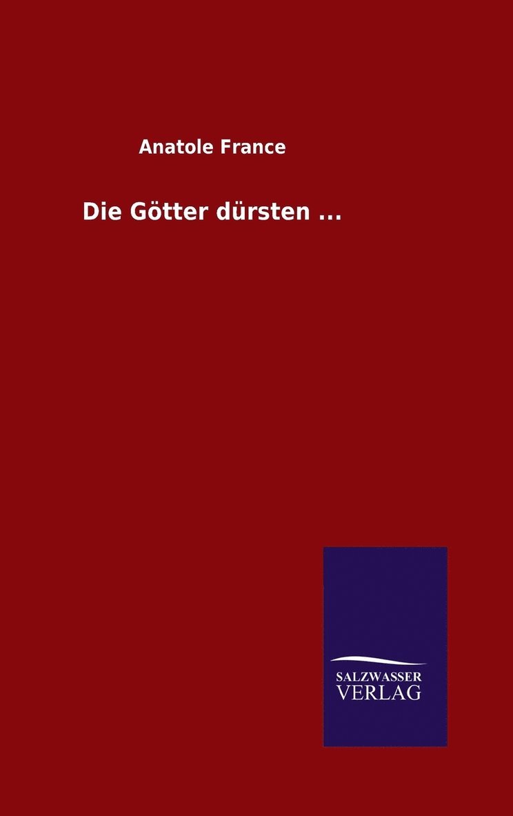 Die Gtter drsten ... 1