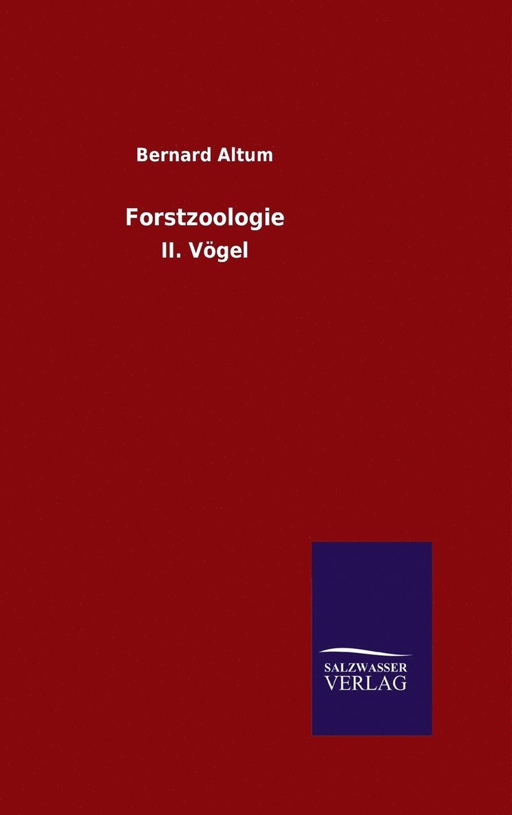 Forstzoologie 1
