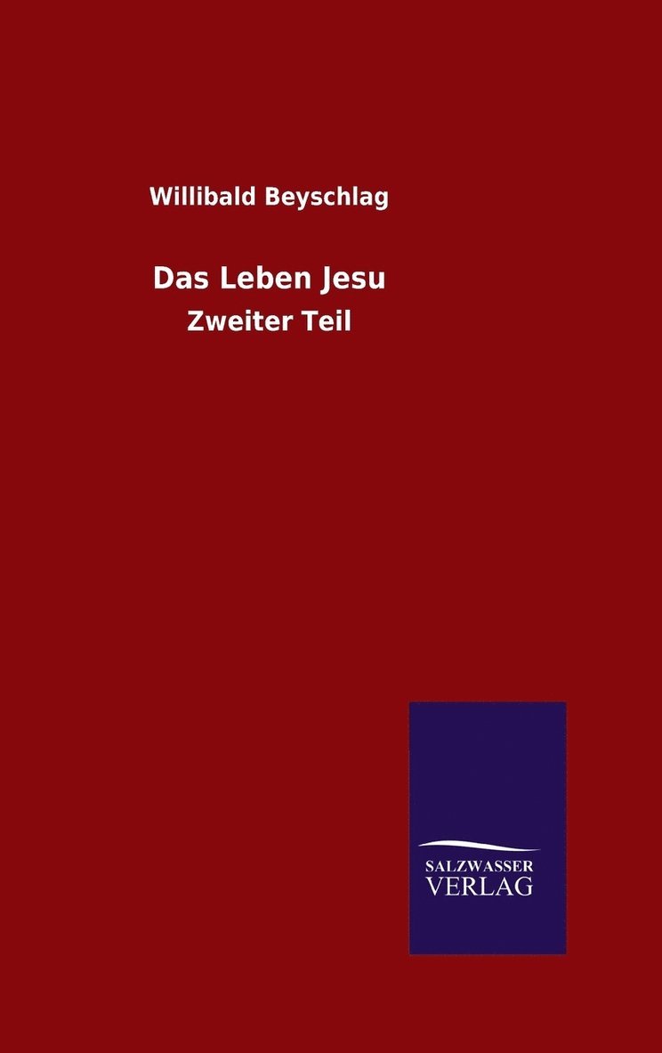 Leben Jesu 1