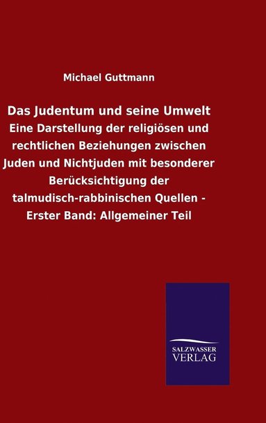 bokomslag Das Judentum und seine Umwelt