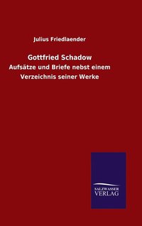 bokomslag Gottfried Schadow