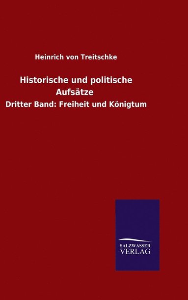 bokomslag Historische und politische Aufstze