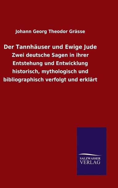 bokomslag Der Tannhuser und Ewige Jude