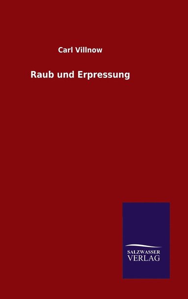 bokomslag Raub und Erpressung