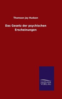 bokomslag Das Gesetz der psychischen Erscheinungen