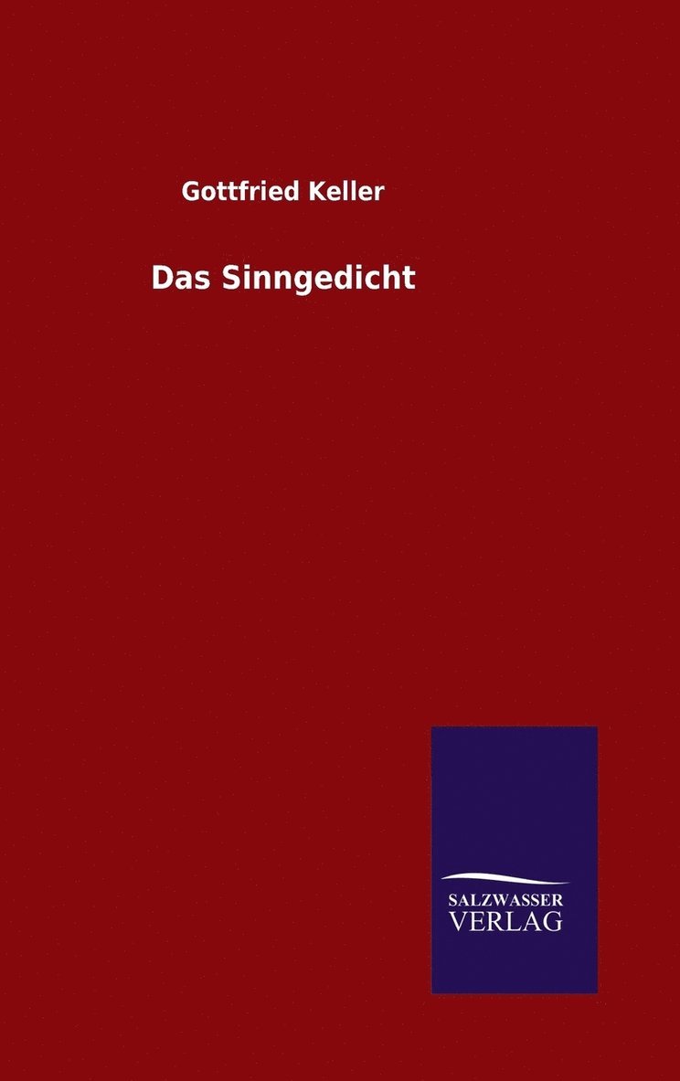 Das Sinngedicht 1