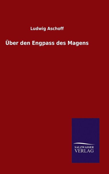 bokomslag ber den Engpass des Magens