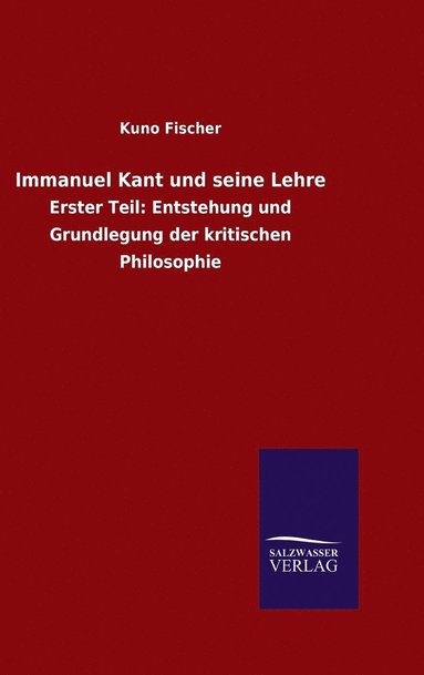 bokomslag Immanuel Kant und seine Lehre