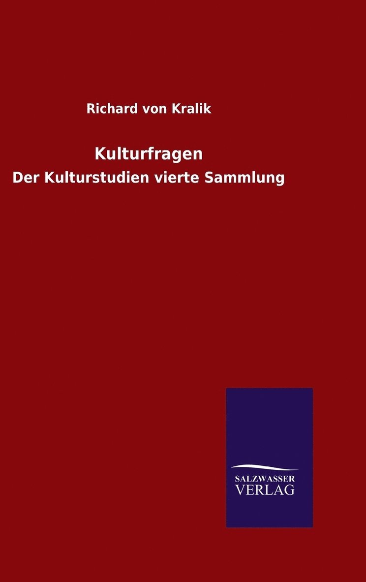 Kulturfragen 1