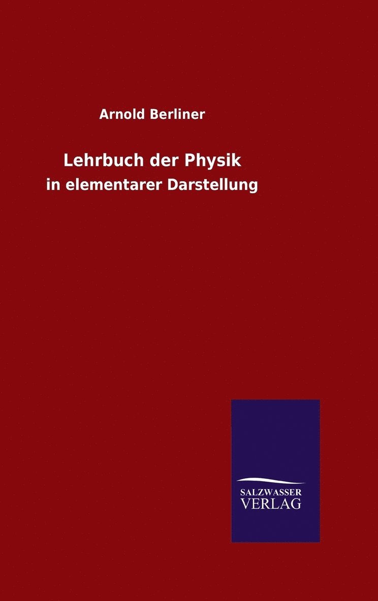 Lehrbuch der Physik 1