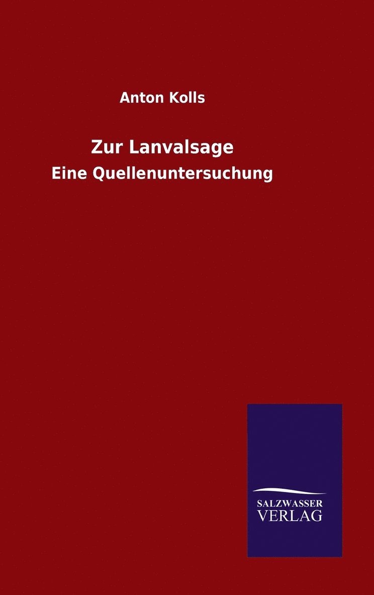 Zur Lanvalsage 1