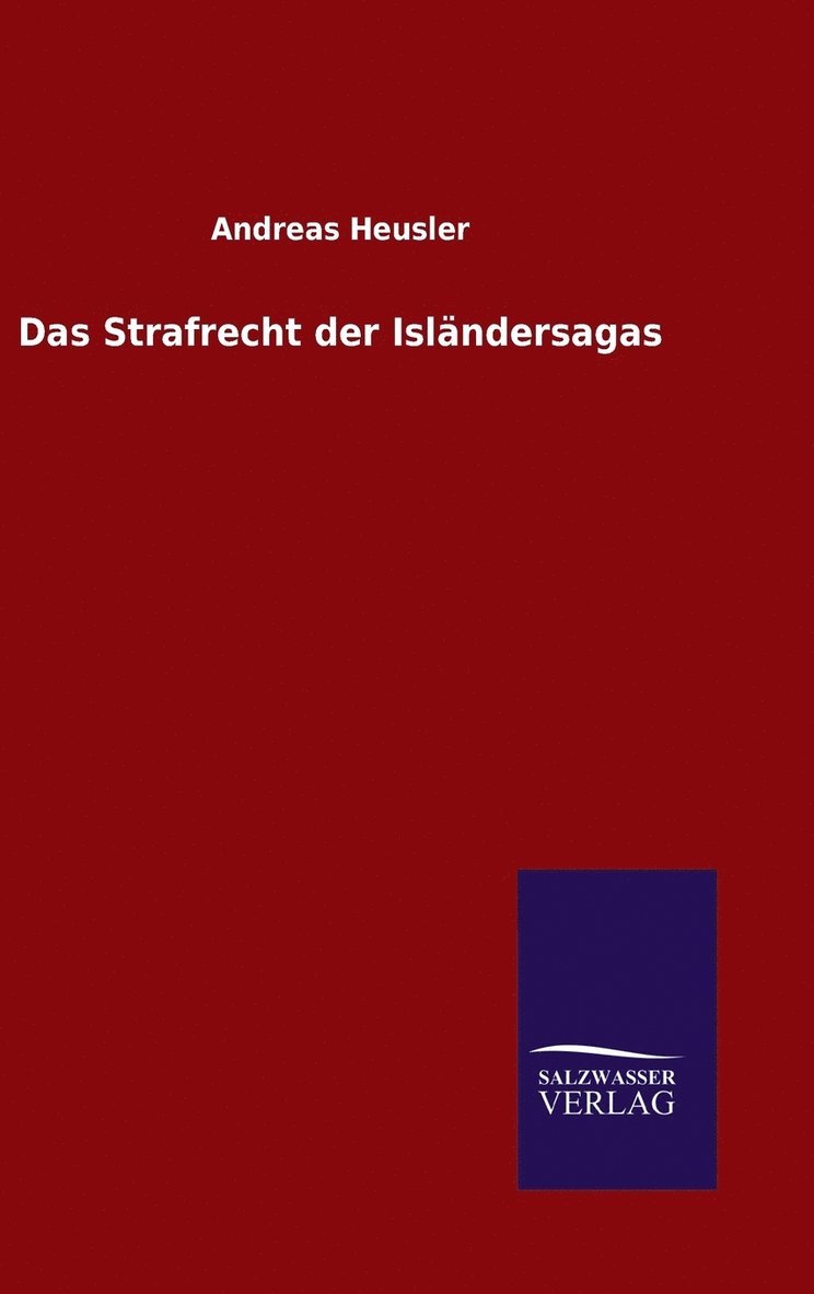 Strafrecht der Isländersagas